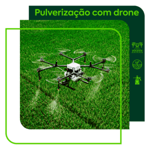 Pulverização com drone