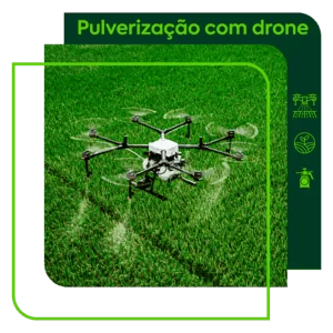 Pulverização com drone